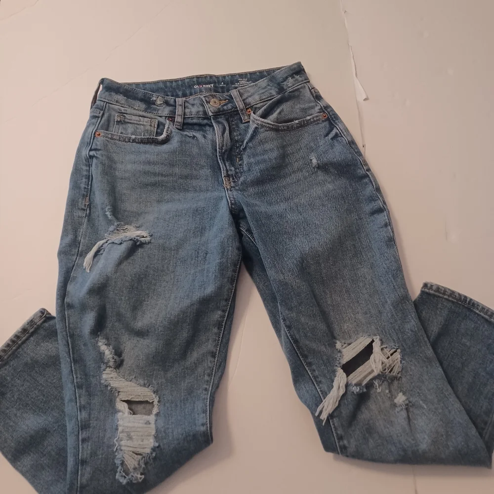 Old Navy O.G. Curvy Straight Sz 4 P